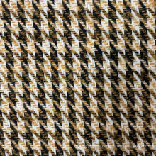 Tela de lana de pecho de tela tweed para pelaje de traje